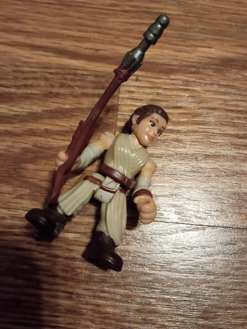 Playskool Galactic Heroes Rey small Star Wars figure toy